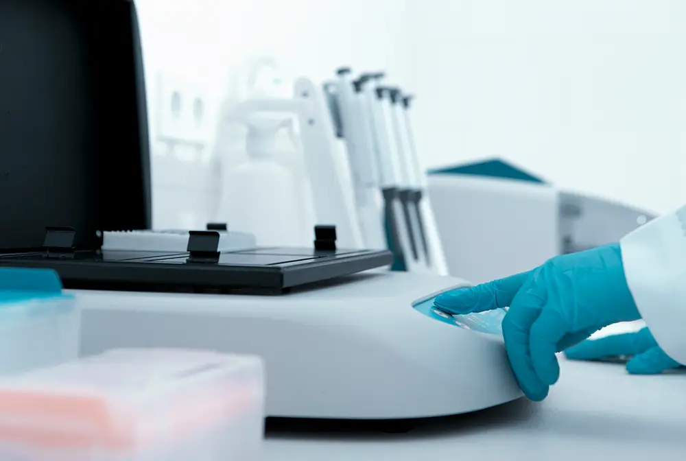 Maschine zum Testen von Spermien beim Urologen