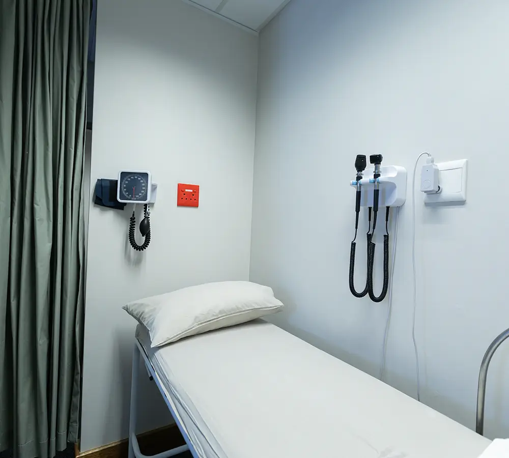 Behandlungszimmer der Urologie Cascetta aus Iserlohn
